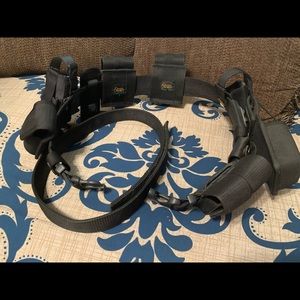 Officers Duty Belt with attachments